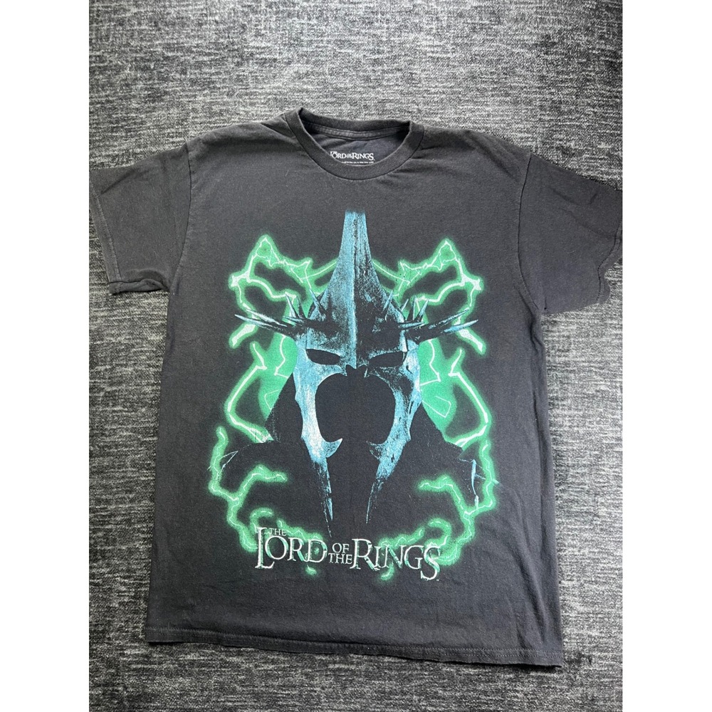 Lord of the Rings T-Shirt Mens Small Black Witch-king Graphic American Thrift